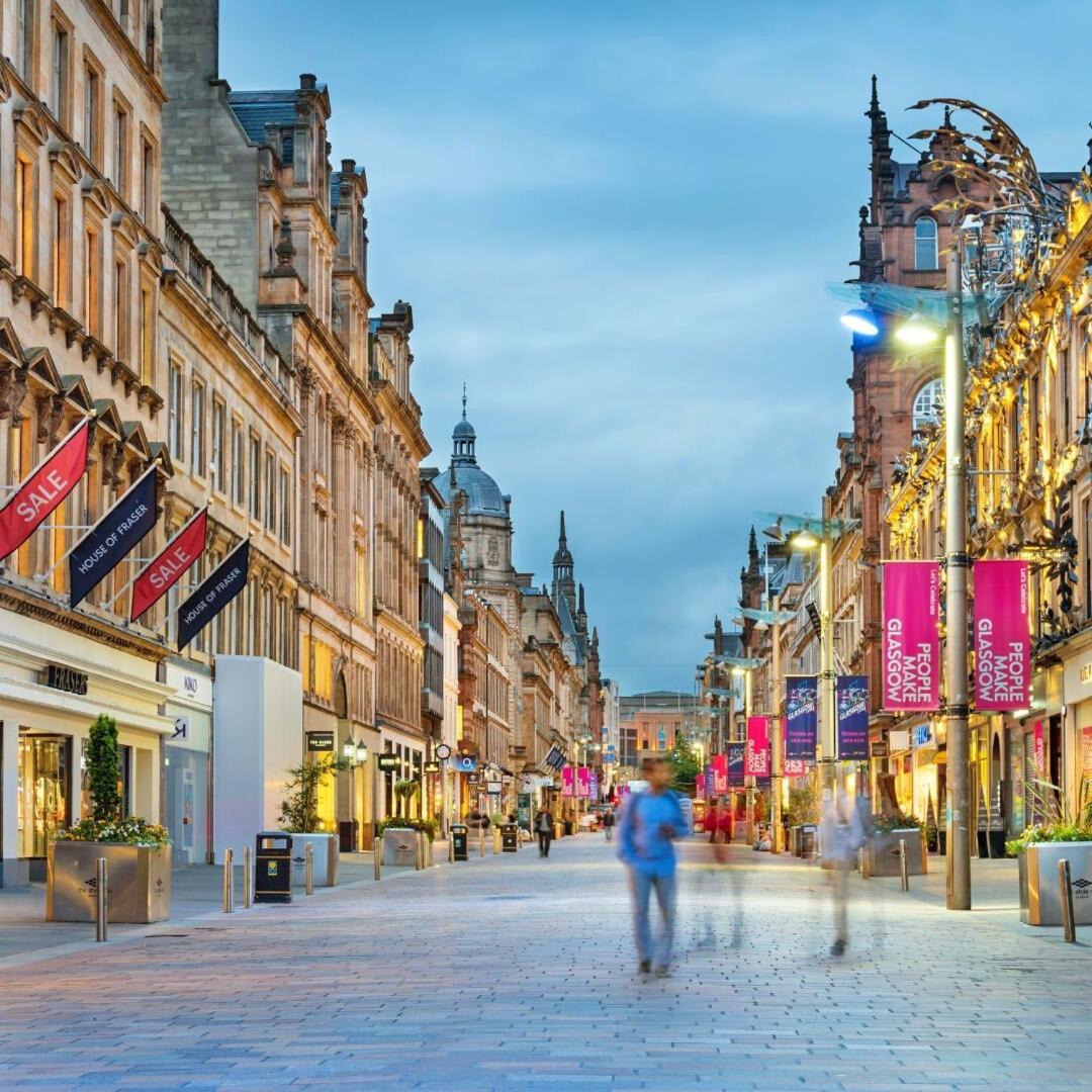Cosy 1 Bed With Parking In City Centre Lejlighed Glasgow Eksteriør billede